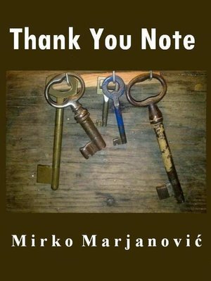 cover image of Thank You Note